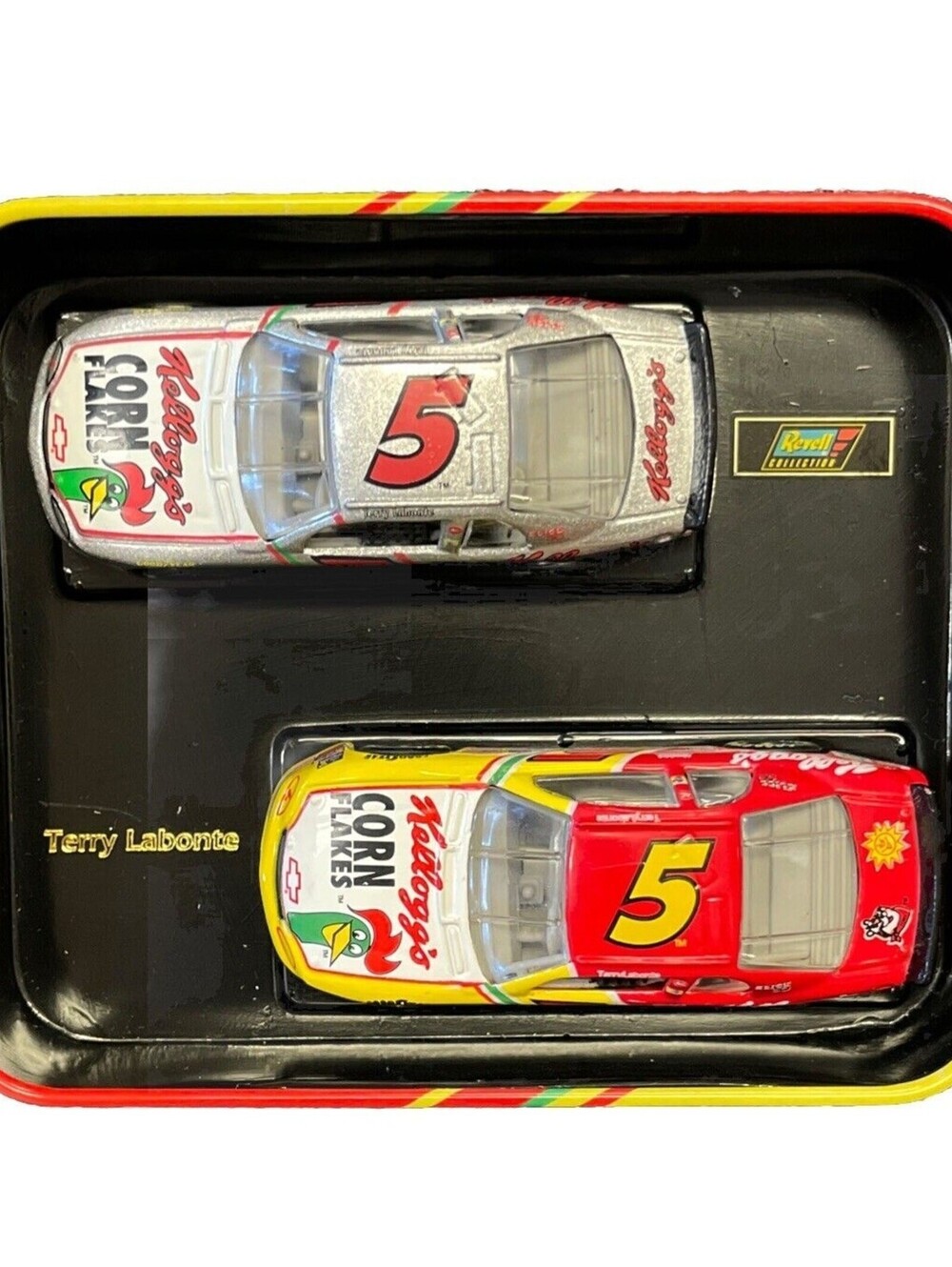 Revell Collection Kellogg's #5 Terry Labonte Collector's Tin and 1/64 Cars